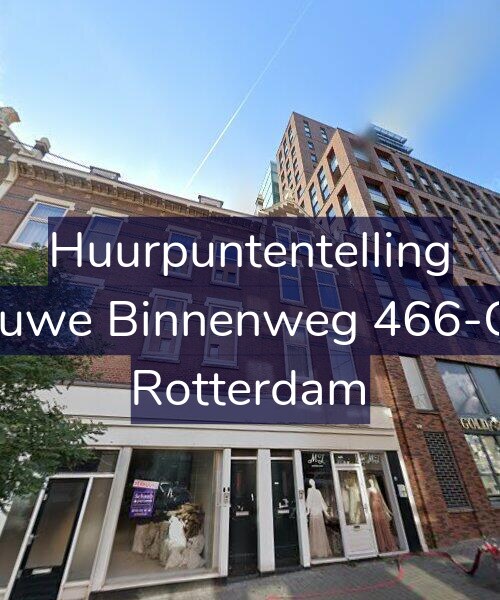 Foto gevel Huurpuntentelling voor Nieuwe Binnenweg 466-C01, Rotterdam