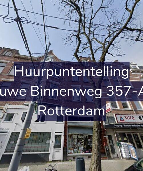 Foto gevel Huurpuntentelling voor Nieuwe Binnenweg 357-A02, Rotterdam