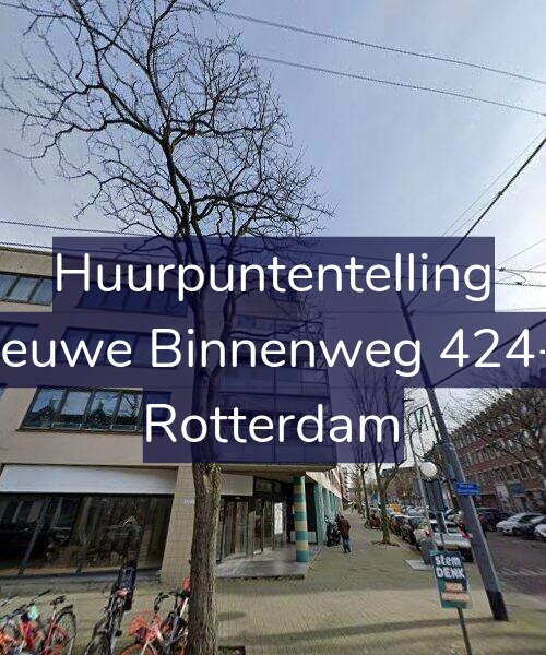 Foto gevel Huurpuntentelling voor Nieuwe Binnenweg 424-G, Rotterdam