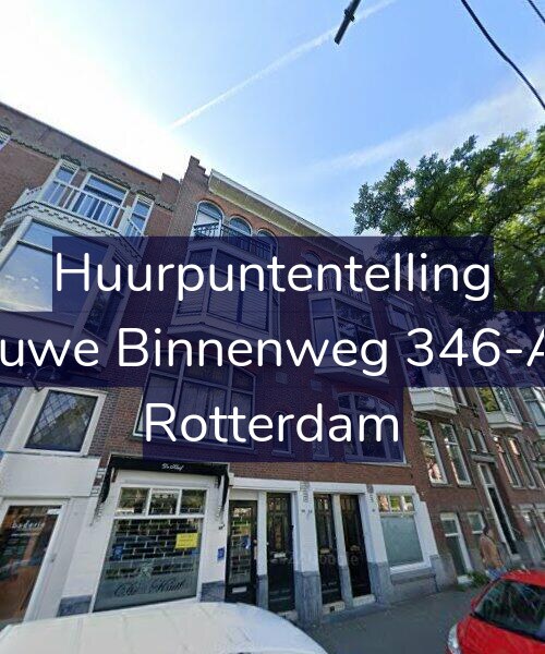 Foto gevel Huurpuntentelling voor Nieuwe Binnenweg 346-A01, Rotterdam