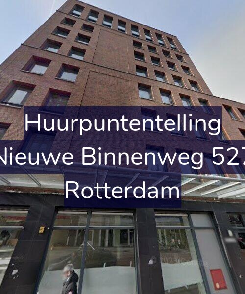 Foto gevel Huurpuntentelling voor Nieuwe Binnenweg 527, Rotterdam
