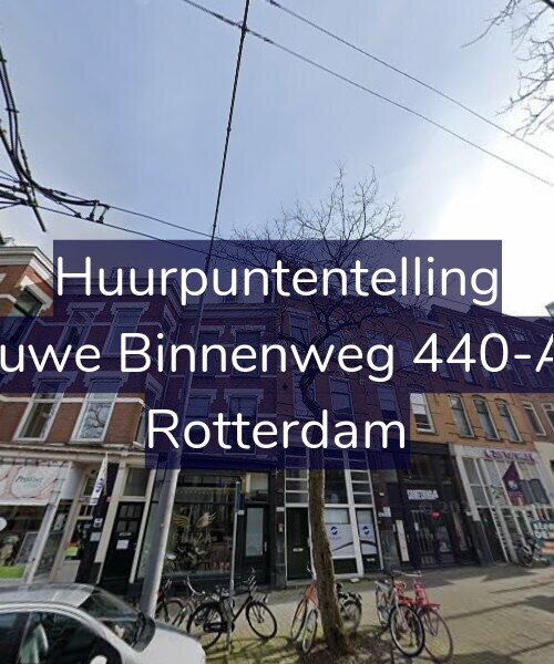 Foto gevel Huurpuntentelling voor Nieuwe Binnenweg 440-A01, Rotterdam