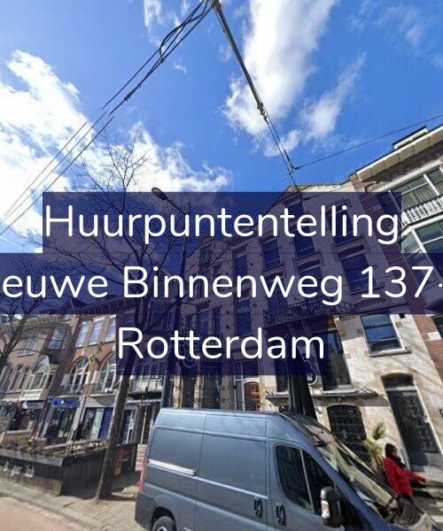 Foto gevel Huurpuntentelling voor Nieuwe Binnenweg 137-B, Rotterdam