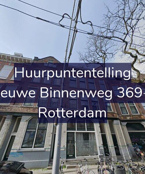 Foto gevel Huurpuntentelling voor Nieuwe Binnenweg 369-B, Rotterdam