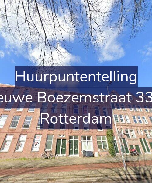 Foto gevel Huurpuntentelling voor Nieuwe Boezemstraat 33-A, Rotterdam