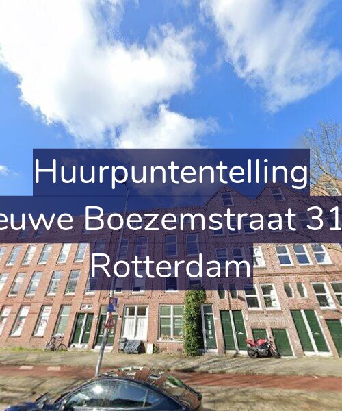 Foto gevel Huurpuntentelling voor Nieuwe Boezemstraat 31-A, Rotterdam