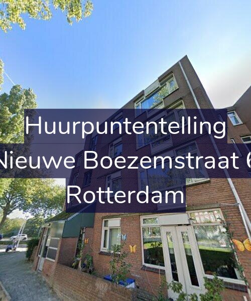 Foto gevel Huurpuntentelling voor Nieuwe Boezemstraat 6, Rotterdam