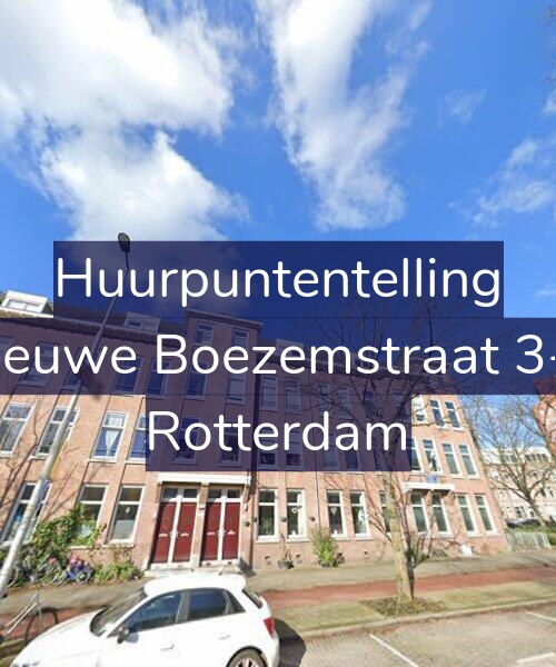 Foto gevel Huurpuntentelling voor Nieuwe Boezemstraat 3-B, Rotterdam
