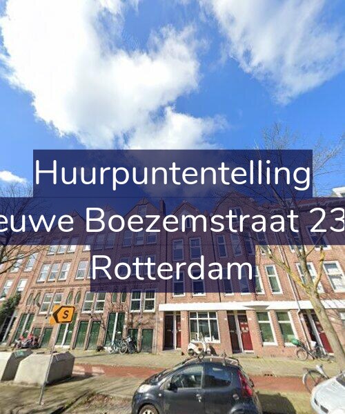 Foto gevel Huurpuntentelling voor Nieuwe Boezemstraat 23-A, Rotterdam