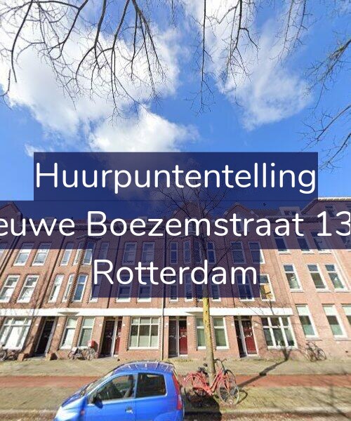 Foto gevel Huurpuntentelling voor Nieuwe Boezemstraat 13-A, Rotterdam