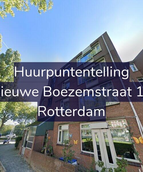 Foto gevel Huurpuntentelling voor Nieuwe Boezemstraat 12, Rotterdam