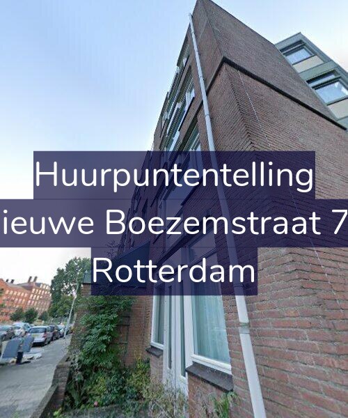 Foto gevel Huurpuntentelling voor Nieuwe Boezemstraat 72, Rotterdam