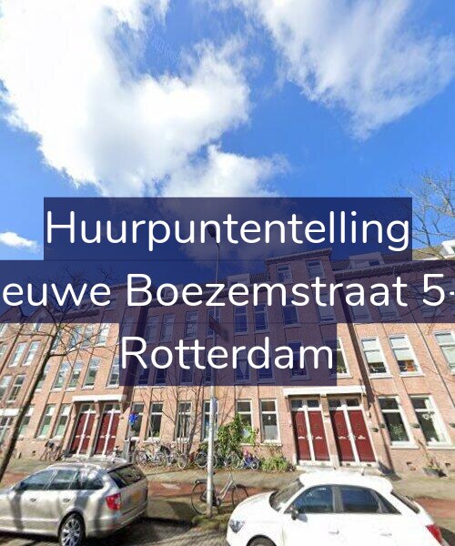 Foto gevel Huurpuntentelling voor Nieuwe Boezemstraat 5-A, Rotterdam