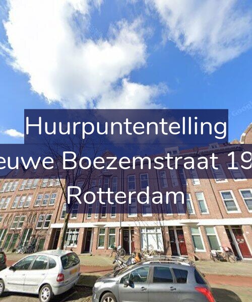 Foto gevel Huurpuntentelling voor Nieuwe Boezemstraat 19-A, Rotterdam