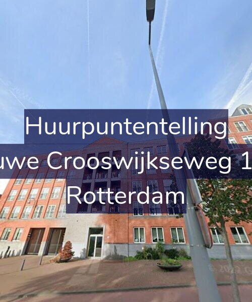 Foto gevel Huurpuntentelling voor Nieuwe Crooswijkseweg 11-D, Rotterdam