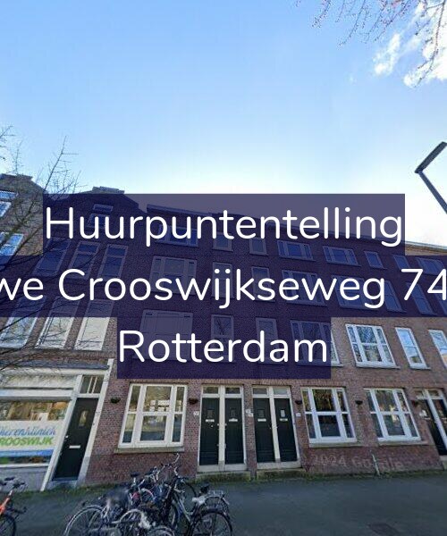 Foto gevel Huurpuntentelling voor Nieuwe Crooswijkseweg 74-B02, Rotterdam