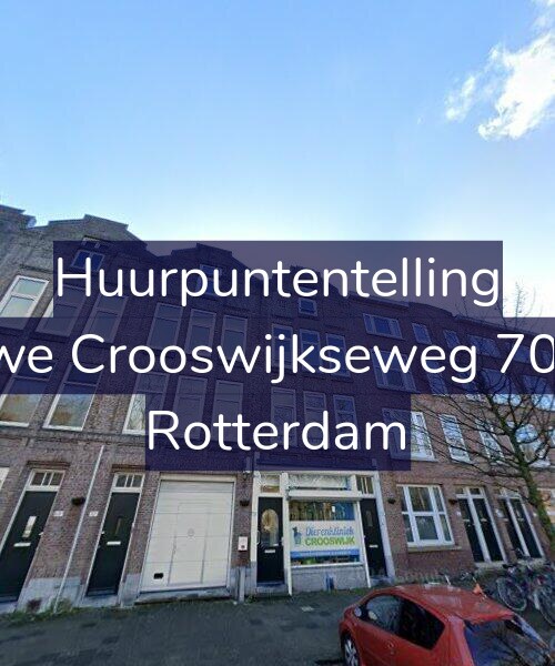 Foto gevel Huurpuntentelling voor Nieuwe Crooswijkseweg 70-A02, Rotterdam