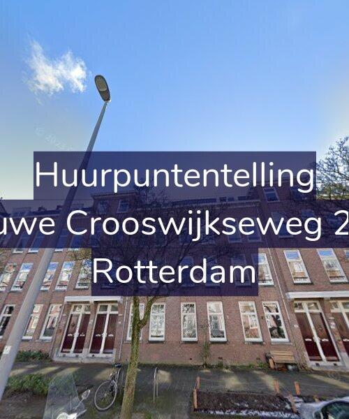 Foto gevel Huurpuntentelling voor Nieuwe Crooswijkseweg 26-B, Rotterdam