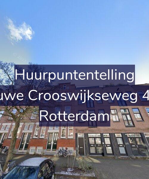 Foto gevel Huurpuntentelling voor Nieuwe Crooswijkseweg 40-B, Rotterdam