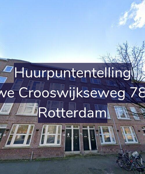 Foto gevel Huurpuntentelling voor Nieuwe Crooswijkseweg 78-B02, Rotterdam
