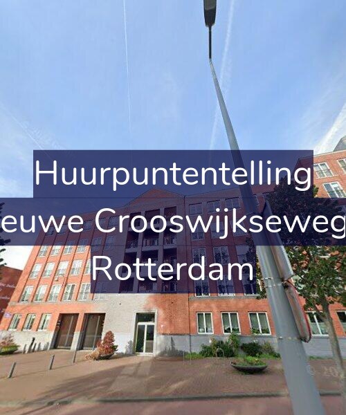 Foto gevel Huurpuntentelling voor Nieuwe Crooswijkseweg 3, Rotterdam