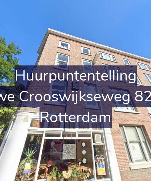Foto gevel Huurpuntentelling voor Nieuwe Crooswijkseweg 82-A02, Rotterdam