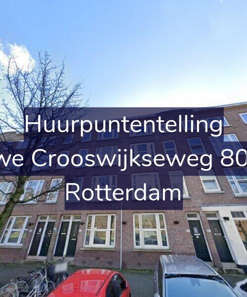 Foto gevel Huurpuntentelling voor Nieuwe Crooswijkseweg 80-A01, Rotterdam