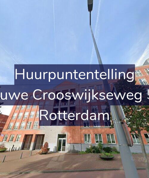 Foto gevel Huurpuntentelling voor Nieuwe Crooswijkseweg 5-B, Rotterdam