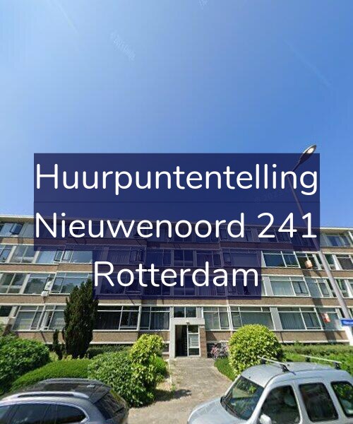 Foto gevel Huurpuntentelling voor Nieuwenoord 241, Rotterdam