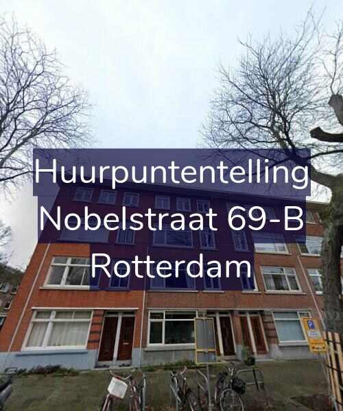 Foto gevel Huurpuntentelling voor Nobelstraat 69-B, Rotterdam