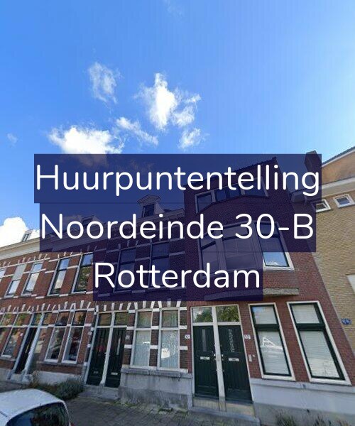 Foto gevel Huurpuntentelling voor Noordeinde 30-B, Rotterdam