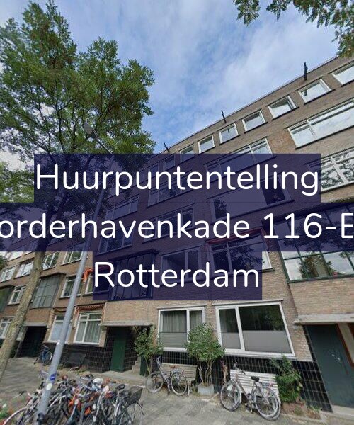 Foto gevel Huurpuntentelling voor Noorderhavenkade 116-B03, Rotterdam