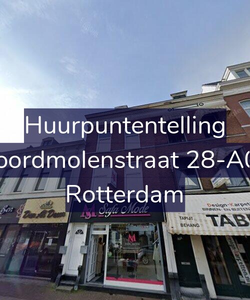 Foto gevel Huurpuntentelling voor Noordmolenstraat 28-A02, Rotterdam