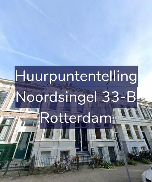 Foto gevel Huurpuntentelling voor Noordsingel 33-B, Rotterdam