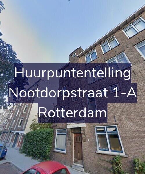 Foto gevel Huurpuntentelling voor Nootdorpstraat 1-A, Rotterdam