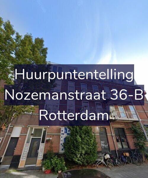 Foto gevel Huurpuntentelling voor Nozemanstraat 36-B, Rotterdam