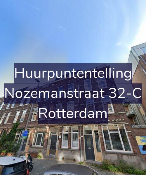Foto gevel Huurpuntentelling voor Nozemanstraat 32-C, Rotterdam