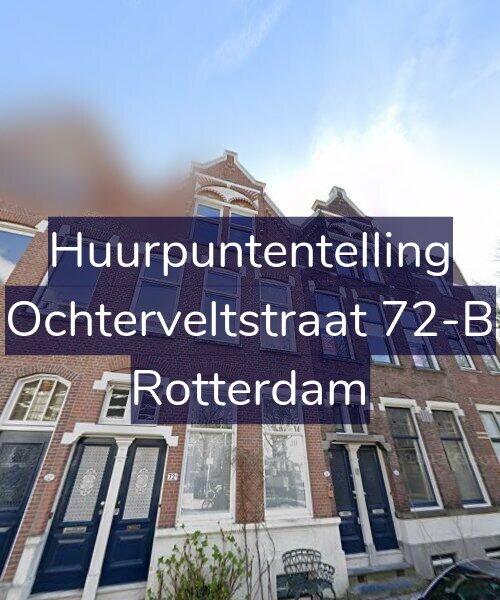 Foto gevel Huurpuntentelling voor Ochterveltstraat 72-B, Rotterdam