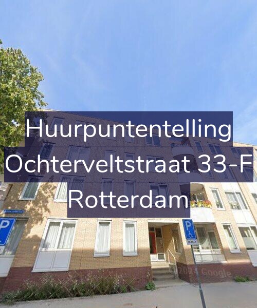 Foto gevel Huurpuntentelling voor Ochterveltstraat 33-F, Rotterdam