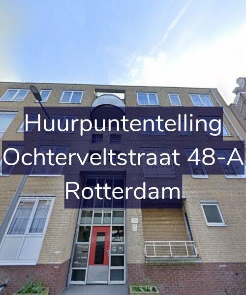 Foto gevel Huurpuntentelling voor Ochterveltstraat 48-A, Rotterdam