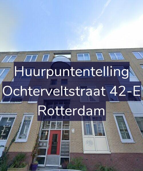 Foto gevel Huurpuntentelling voor Ochterveltstraat 42-E, Rotterdam