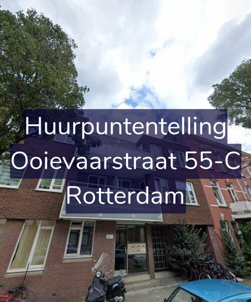 Foto gevel Huurpuntentelling voor Ooievaarstraat 55-C, Rotterdam
