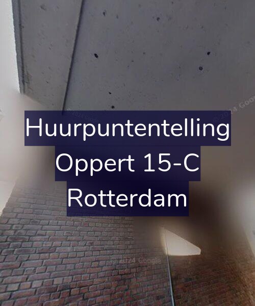 Foto gevel Huurpuntentelling voor Oppert 15-C, Rotterdam