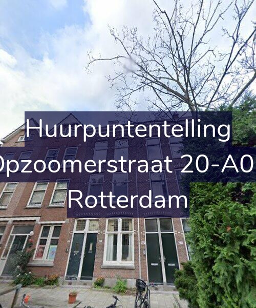 Foto gevel Huurpuntentelling voor Opzoomerstraat 20-A01, Rotterdam