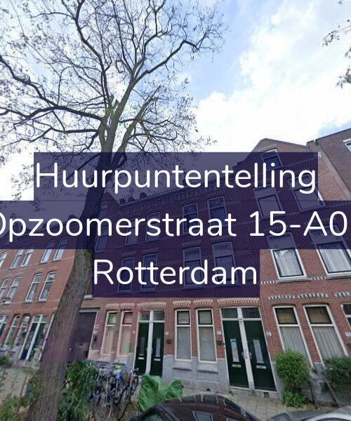 Foto gevel Huurpuntentelling voor Opzoomerstraat 15-A01, Rotterdam