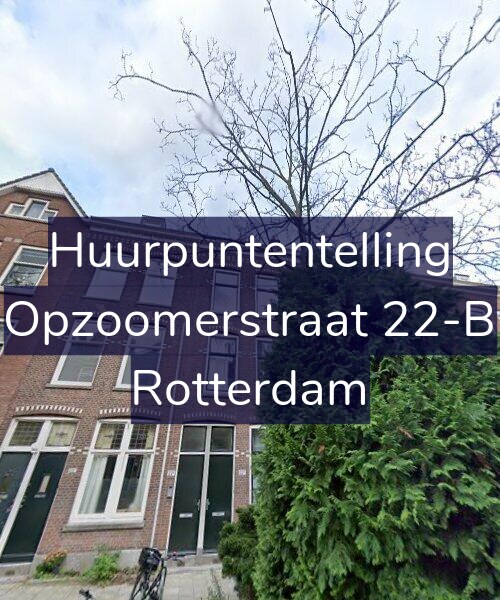 Foto gevel Huurpuntentelling voor Opzoomerstraat 22-B, Rotterdam