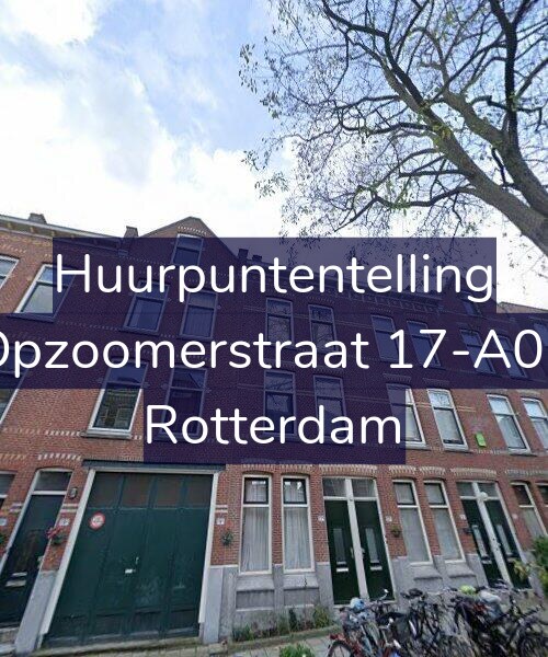 Foto gevel Huurpuntentelling voor Opzoomerstraat 17-A01, Rotterdam