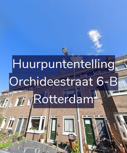 Foto gevel Huurpuntentelling voor Orchideestraat 6-B, Rotterdam