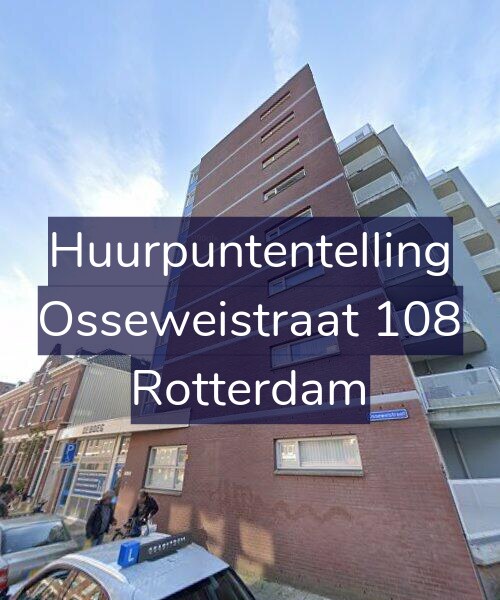 Foto gevel Huurpuntentelling voor Osseweistraat 108, Rotterdam