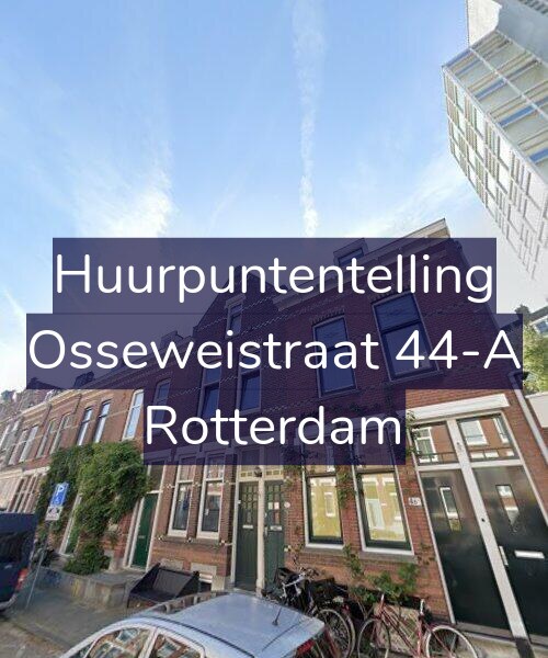 Foto gevel Huurpuntentelling voor Osseweistraat 44-A, Rotterdam